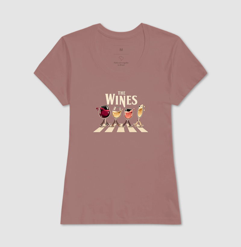 Camiseta The Wines – Taças de Vinho na Faixa de Pedestres - Imagem 15