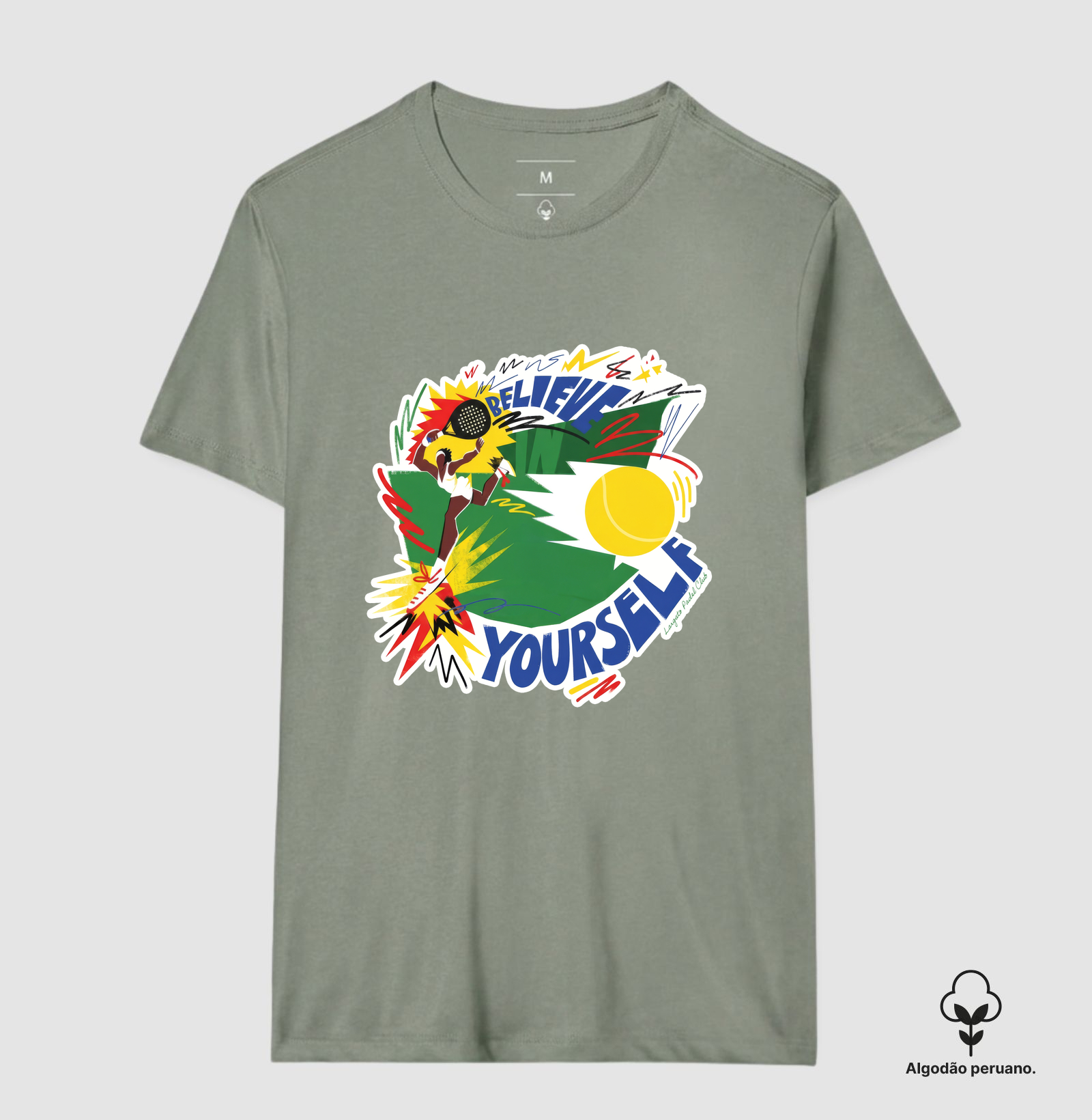 Camiseta Padel Believe in Yourself Smash - Imagem 4
