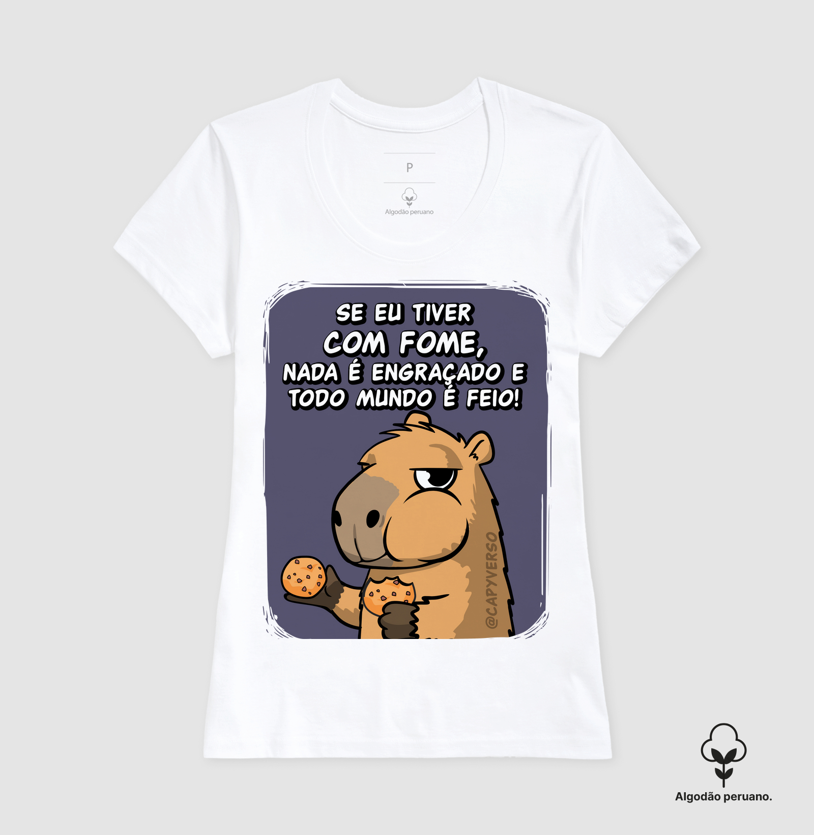 Camiseta Capivara com fome - Imagem 5
