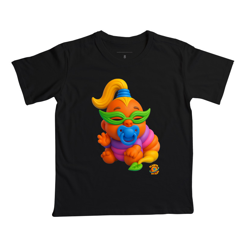 Camiseta Infantil Kithy Yurukuda | Planeta Beleléu - Imagem 4