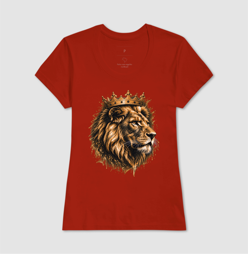 Leão Coroado — Camiseta Oversized - Imagem 11