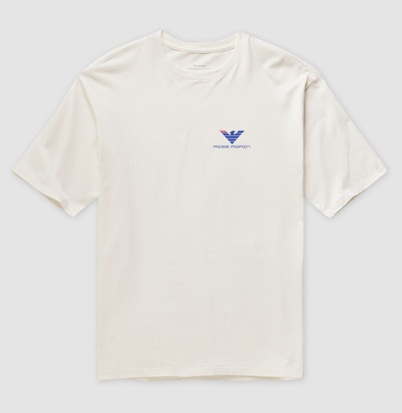 A estampa RISE AGAIN é um símbolo de confiança, superação e evolução. Com uma poderosa águia azul representando força, visão e liberdade, esta arte inspira aqueles que transformam desafios em oportunidades e nunca deixam de acreditar em seus sonhos. - Imagem 4