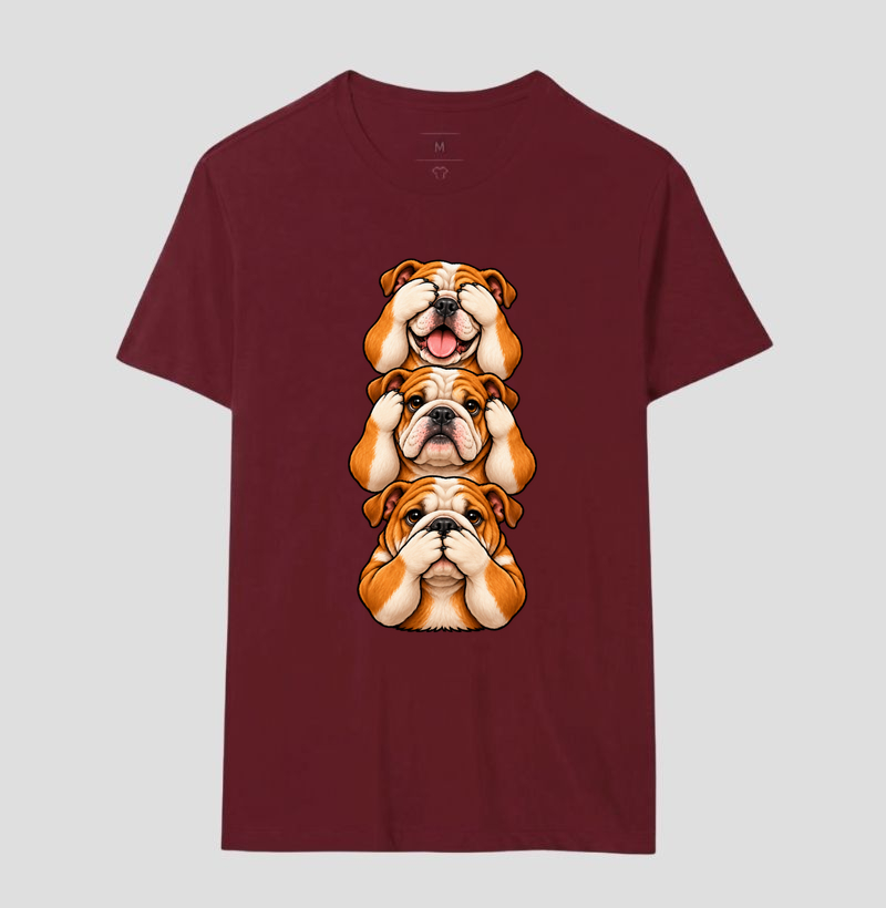 Ver, Ouvir e Falar versão Bulldog (minimal) - Imagem 16