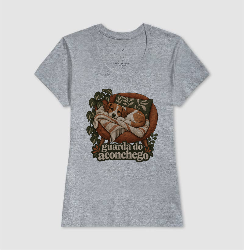 Camiseta Cachorro Aconchego "guarda do aconchego" | Pelo & Pano - Imagem 9