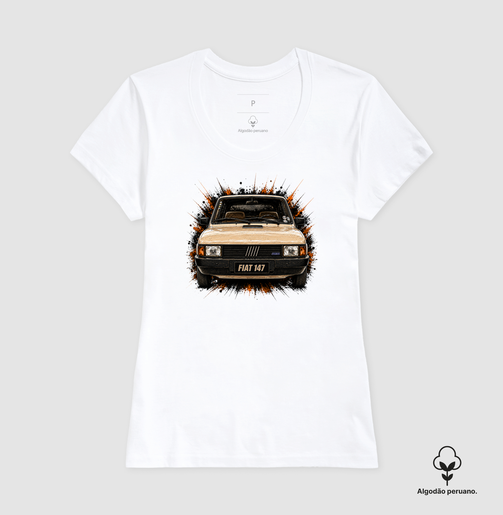 Fiat 147 bege - Imagem 2