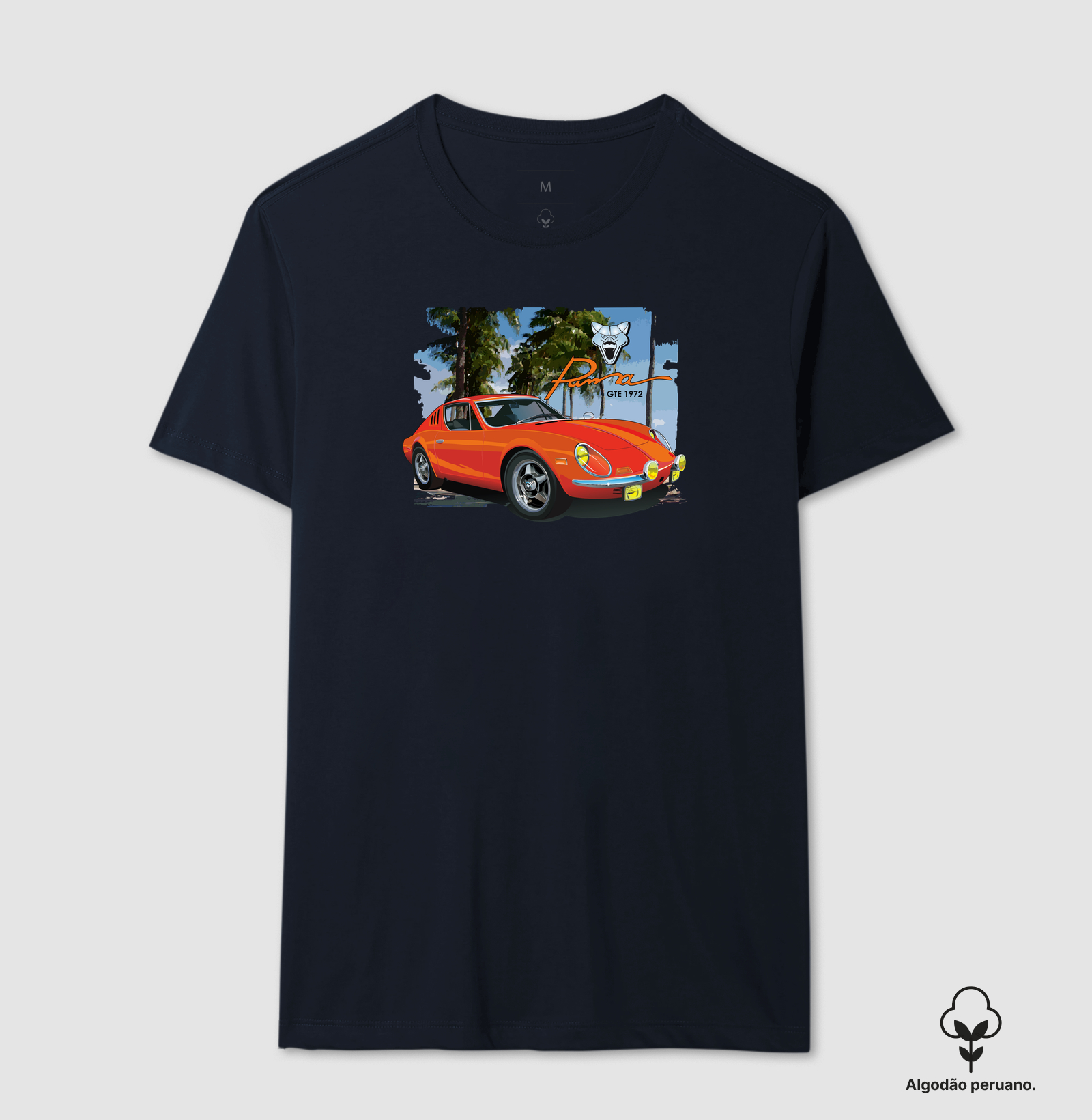 Camiseta Puma GTE 1972 Paisagem - Imagem 2