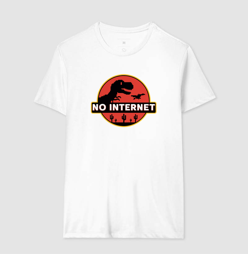 Camiseta Sem Internet - Imagem 4