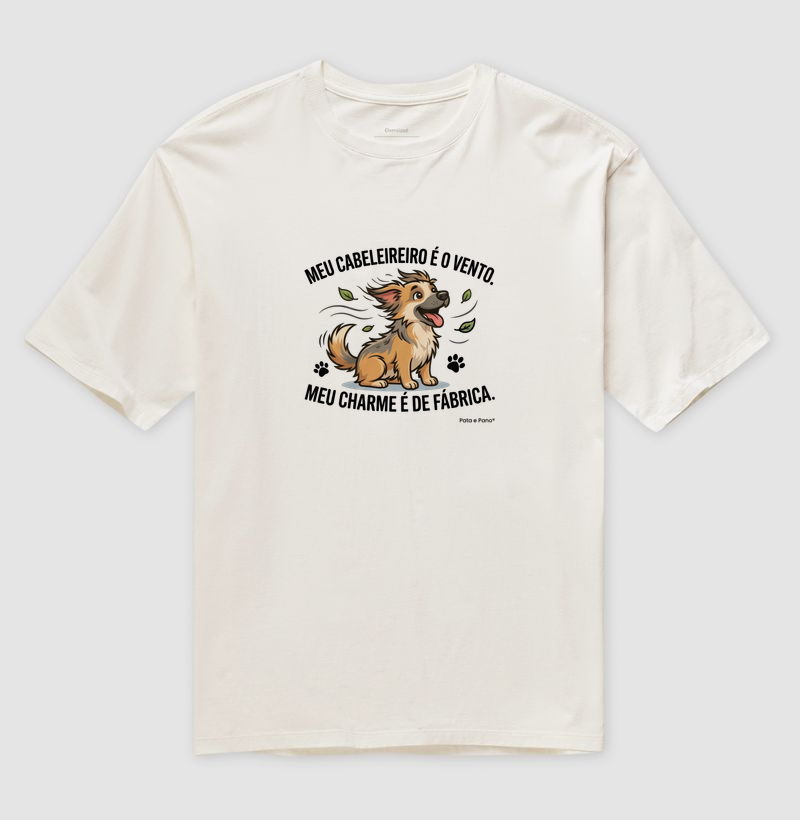 CAMISETA VIRA-LATA FIAPO DE MANGA CABELOS - Imagem 4