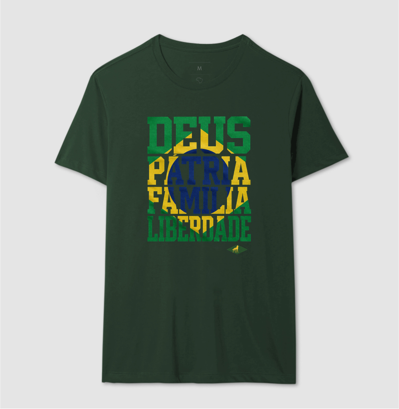 Camiseta Deus Pátria Família Liberdade — Filhos da Pátria - Imagem 8