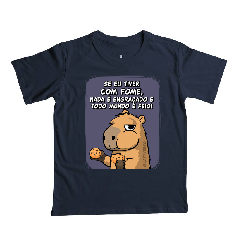Camiseta Capivara com fome - Imagem 2