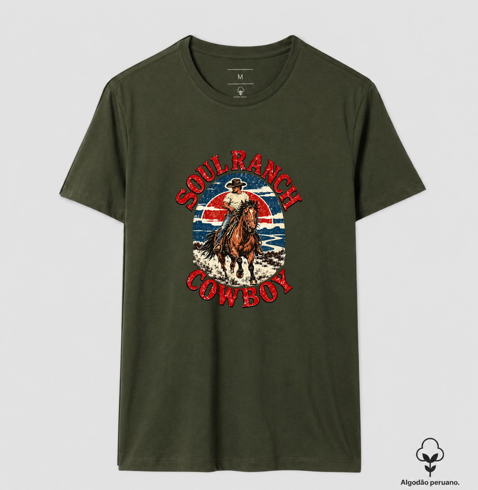 Camiseta em Algodão Peruano Alma de Cowboy - Imagem 4