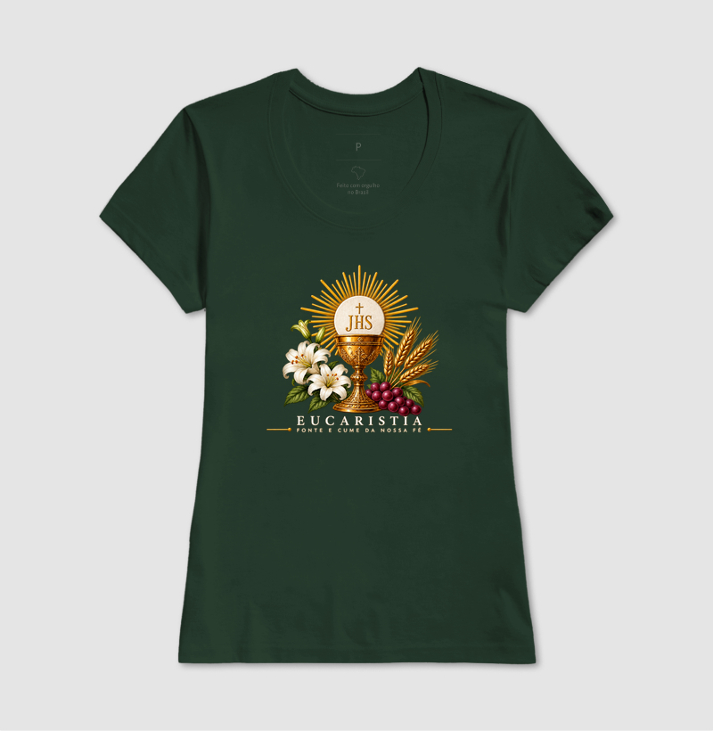 Camiseta Eucaristia, fonte e cume da nossa fé - Imagem 9