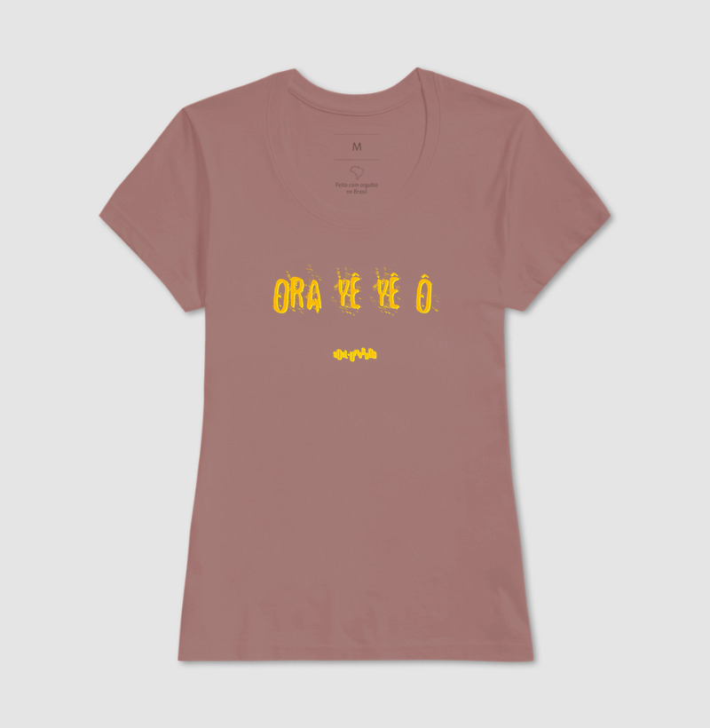 camiseta OXUM saudação feminina - Imagem 6