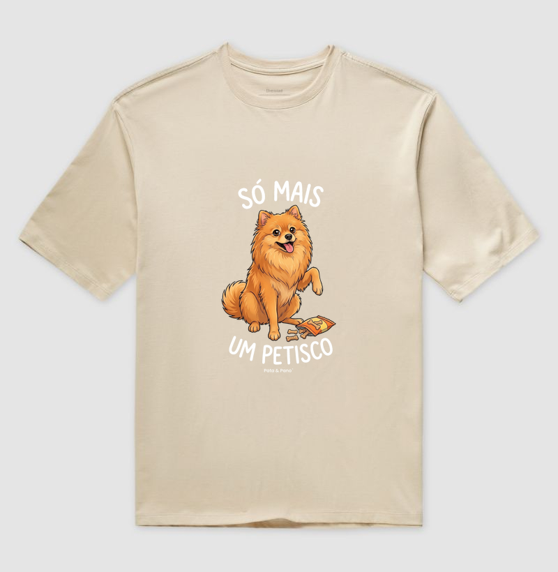 CAMISETA OVERSIZED SPITZ ALEMÃO PETISCO - Imagem 3
