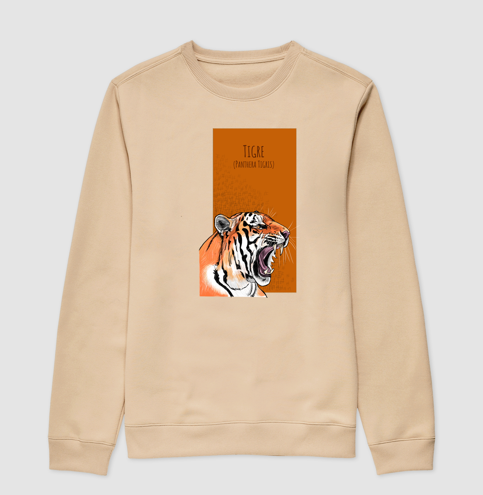 Suéter Moletom Tigre - Imagem 3