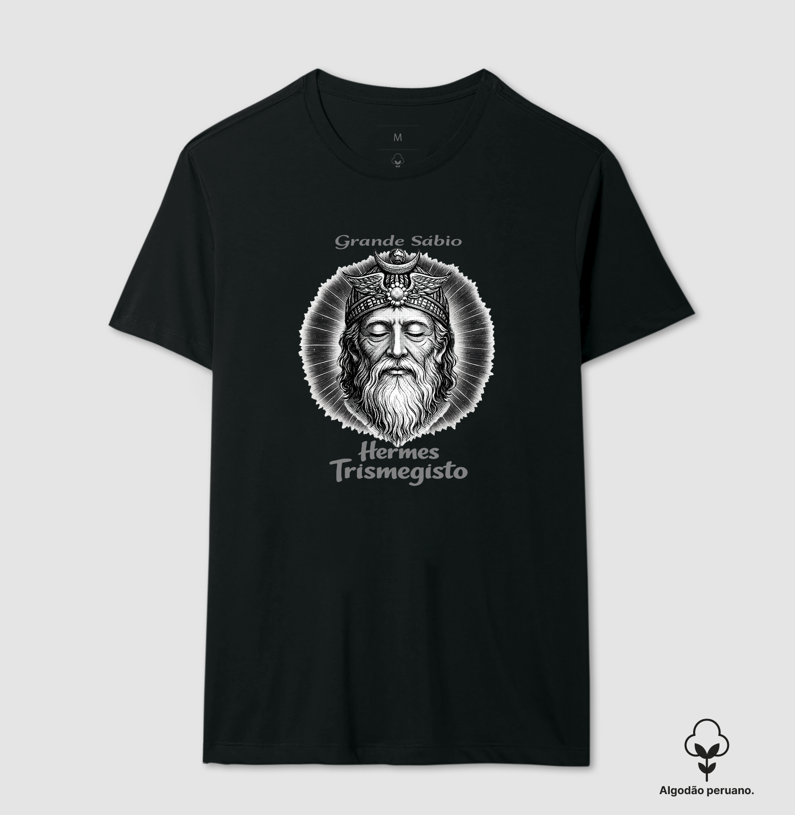 Hermes Trismegisto • Grande Sábio (algodão peruano) - Imagem 9