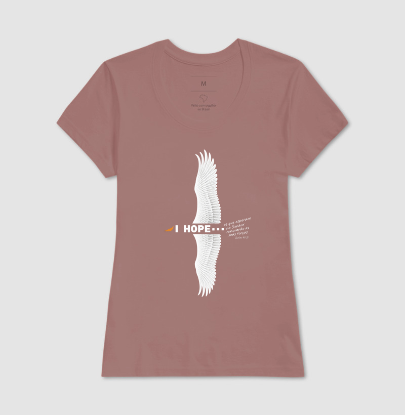 Camiseta Esperança que Renova - Algodão Peruano - Imagem 14