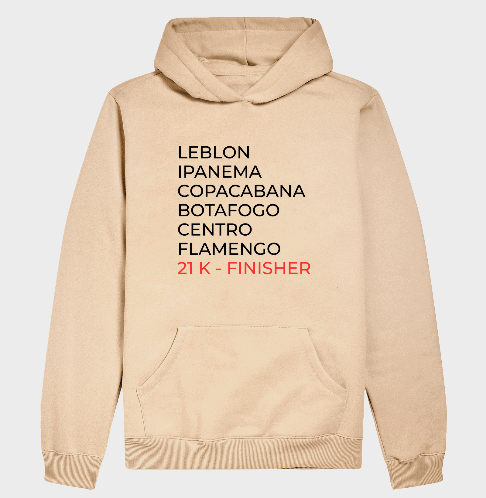 Hoodie Moletom Meia Maratona - Percurso Meia Maratona Rio 26 - Imagem 5