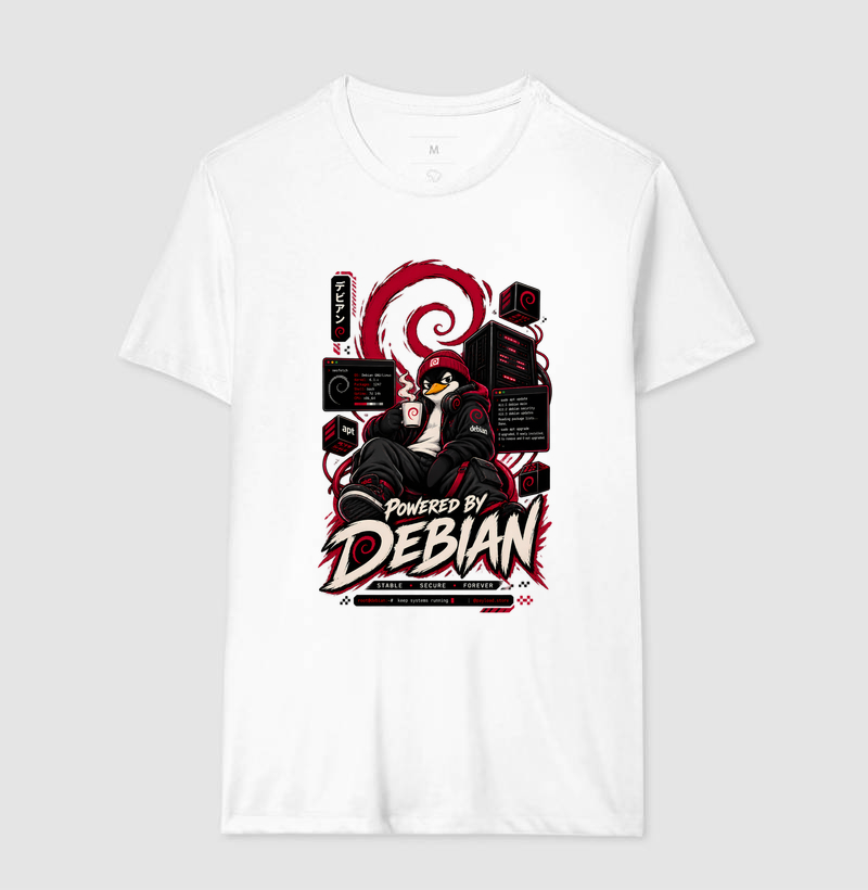 Powered by Debian — Stable, Secure, Forever - Imagem 4