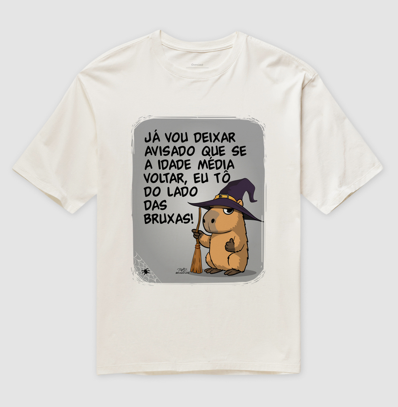 Camiseta Capivara Bruxas - Imagem 4
