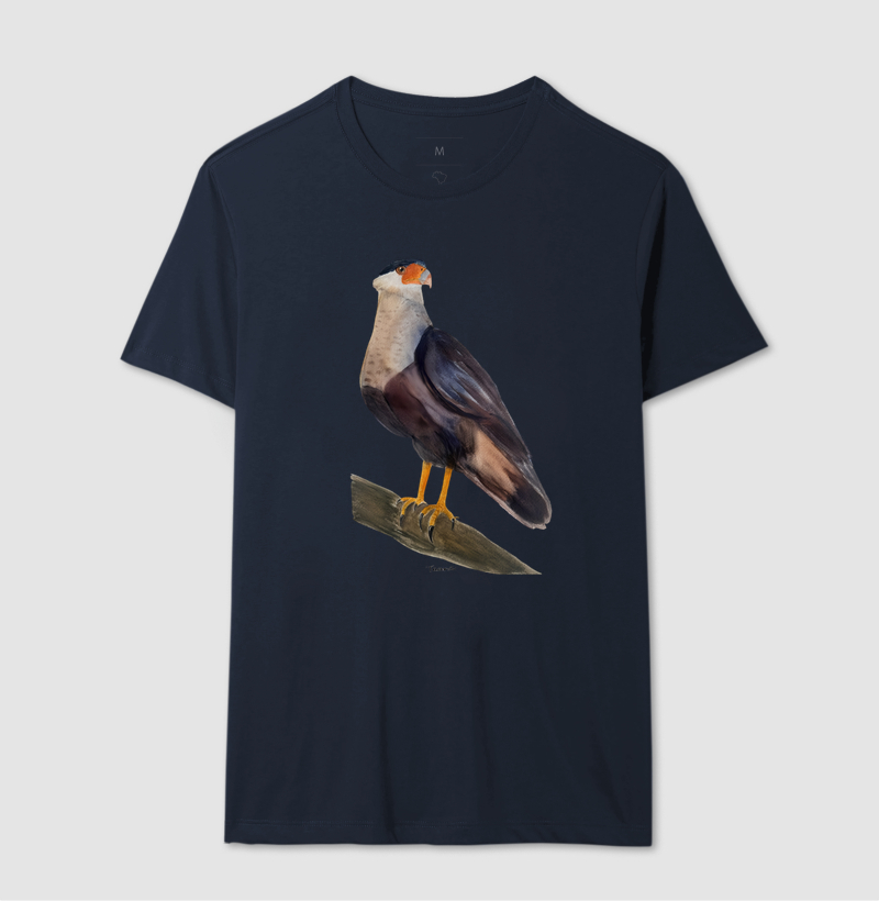 Camiseta Carcará – Aves do Brasil - Imagem 7