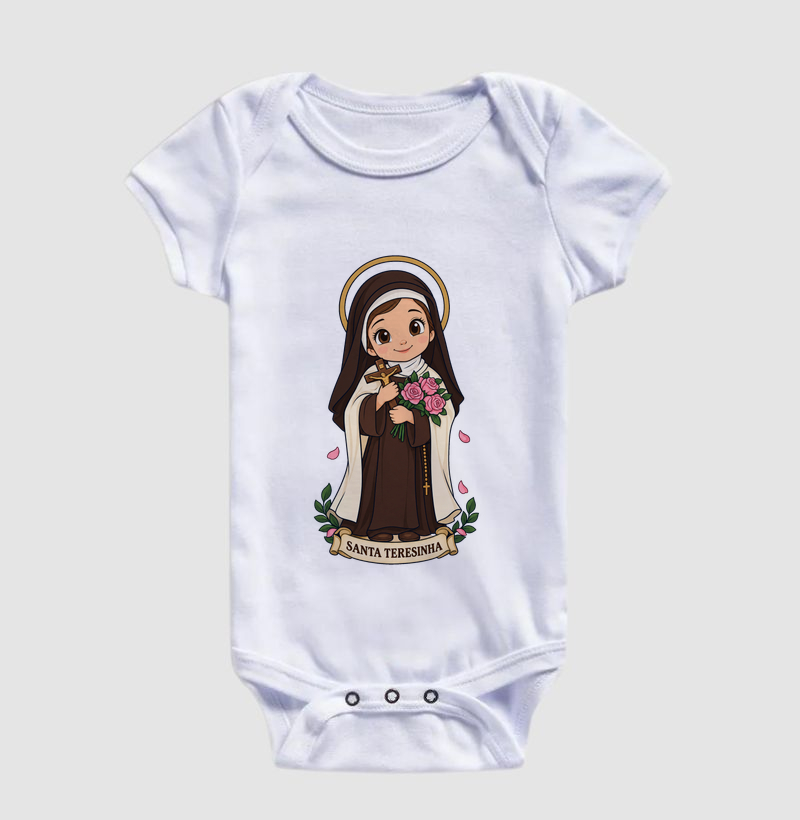 Santa Terezinha estilo chibi - Imagem 3