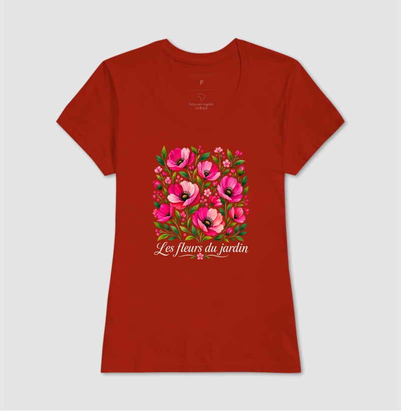Camiseta Les fleurs du jardin - Imagem 11