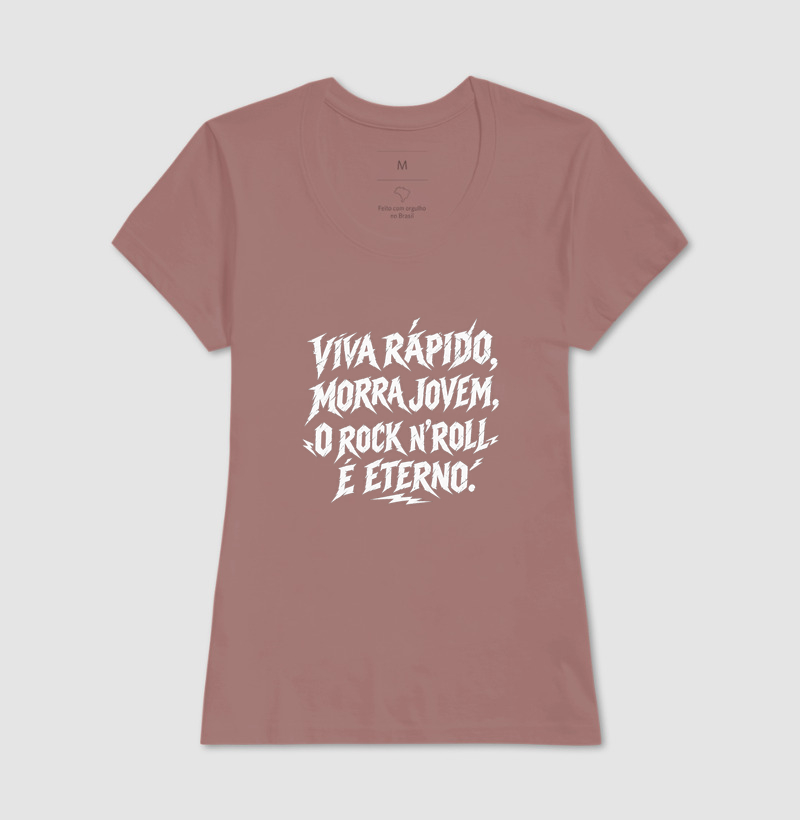 Camiseta Viva rápido, morra jovem, o rock n' roll é eterno - Imagem 13