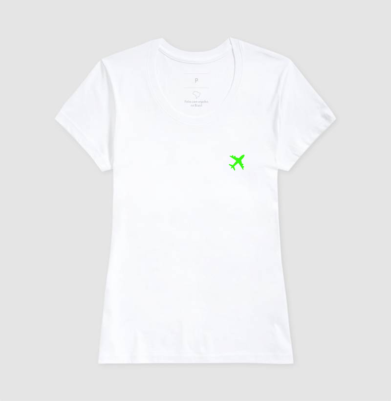 Viajante Minimalista - avião verde claro - Imagem 7