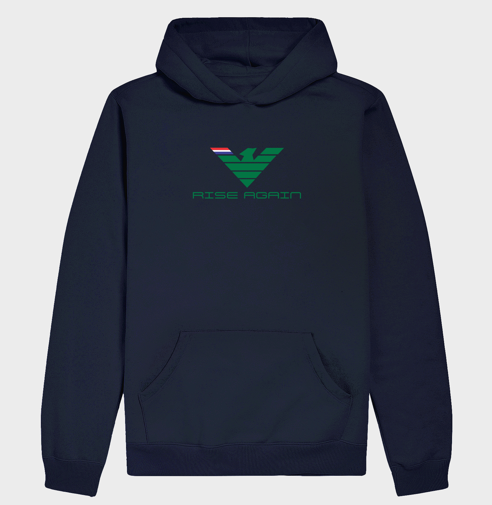 🌿 RISE AGAIN | Estampa Exclusiva  Renove seu estilo com a poderosa estampa RISE AGAIN, uma arte que representa superação, evolução e a capacidade de sempre se reerguer. Com design geométrico moderno em verde intenso e detalhes inspirados nas cores da Tailândia, esta composição transmite energia, equilíbrio e determinação. - Imagem 4
