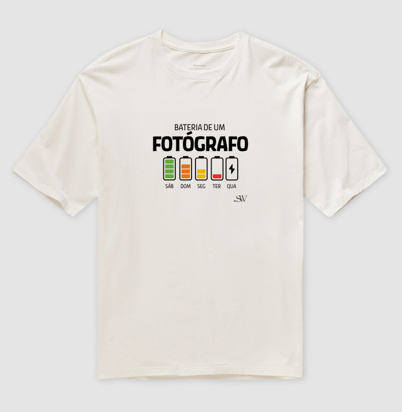 Oversized Fotógrafo | Shutter 04 Fotografia | Bateria original - Imagem 4