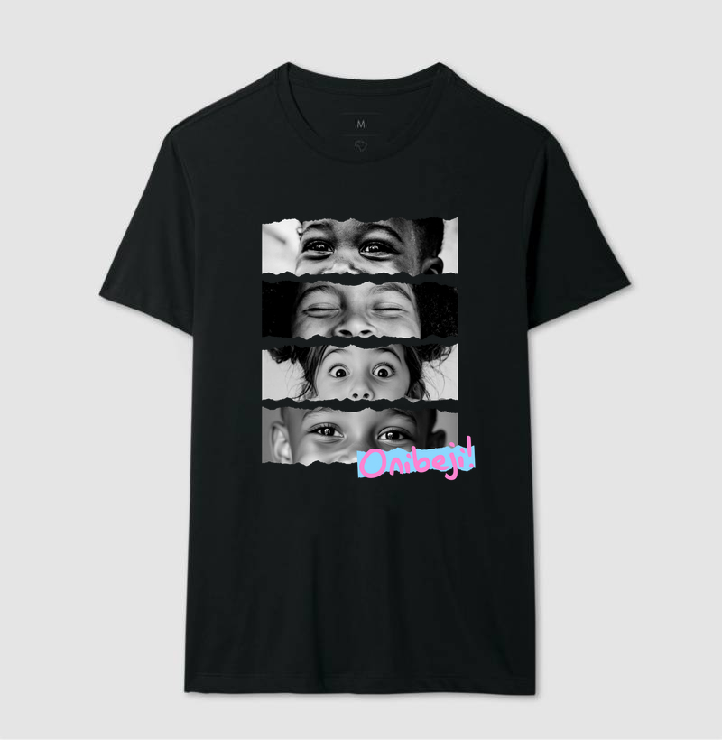 Camiseta - Olhares de Crianças - Imagem 4