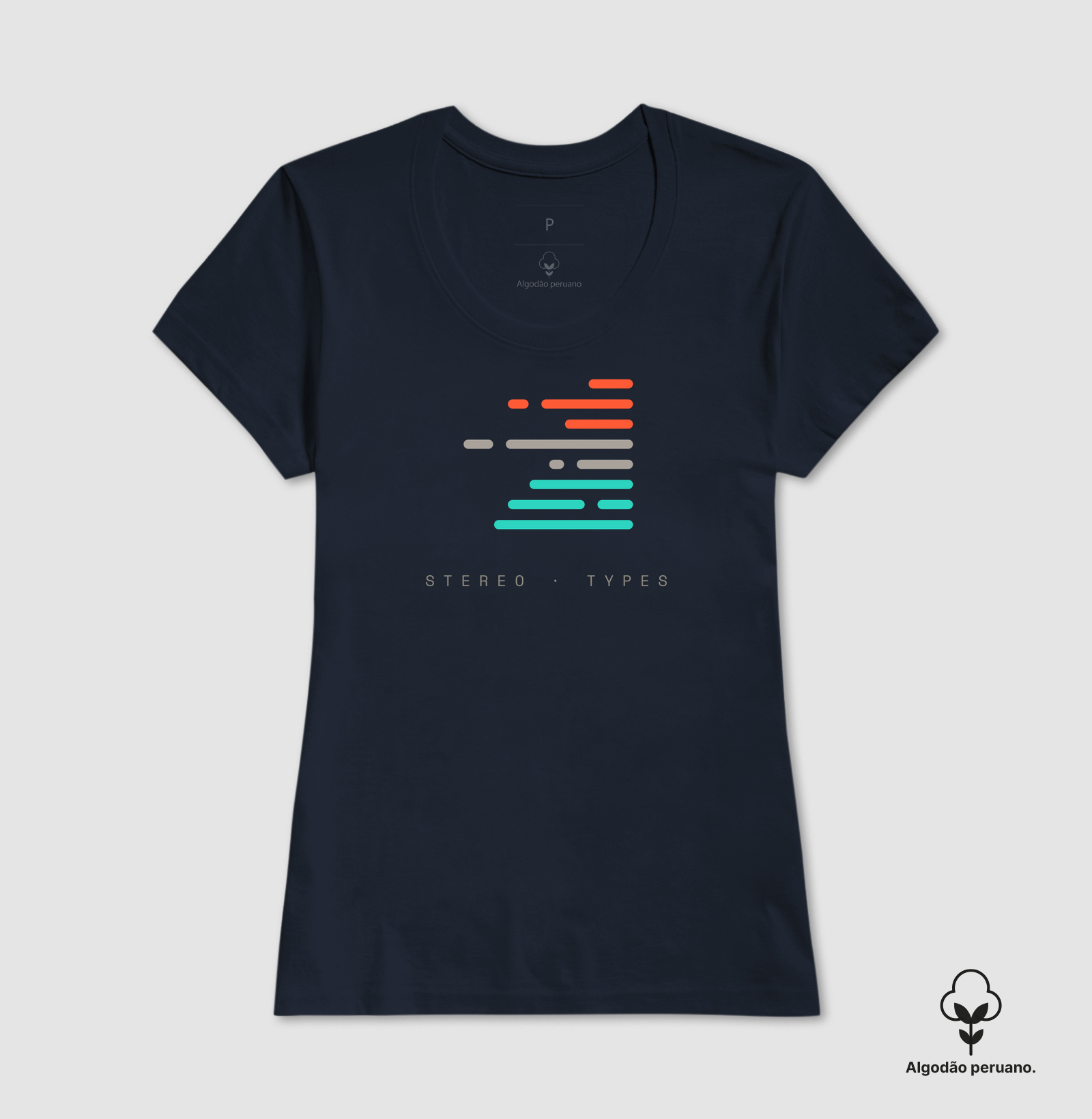 STEREO TYPES · Sinal Deitado · Traço Claro - Imagem 4