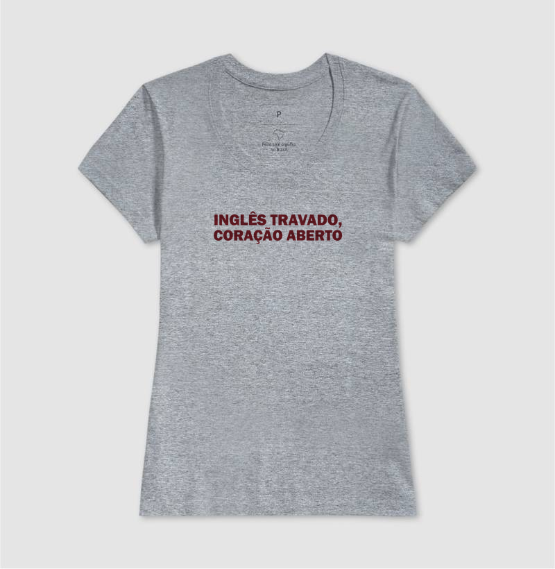 Camiseta Inglês Travado, Coração Aberto - Imagem 9