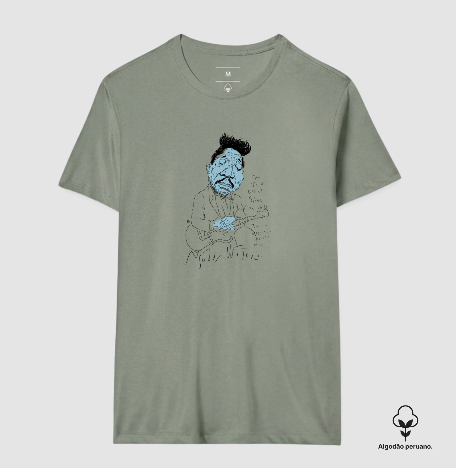 Muddy Waters - Tinta e Nanquim - Imagem 6