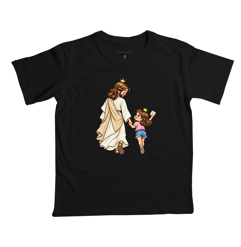 Camiseta Infantil Caminhando Juntos - Menina - Imagem 3