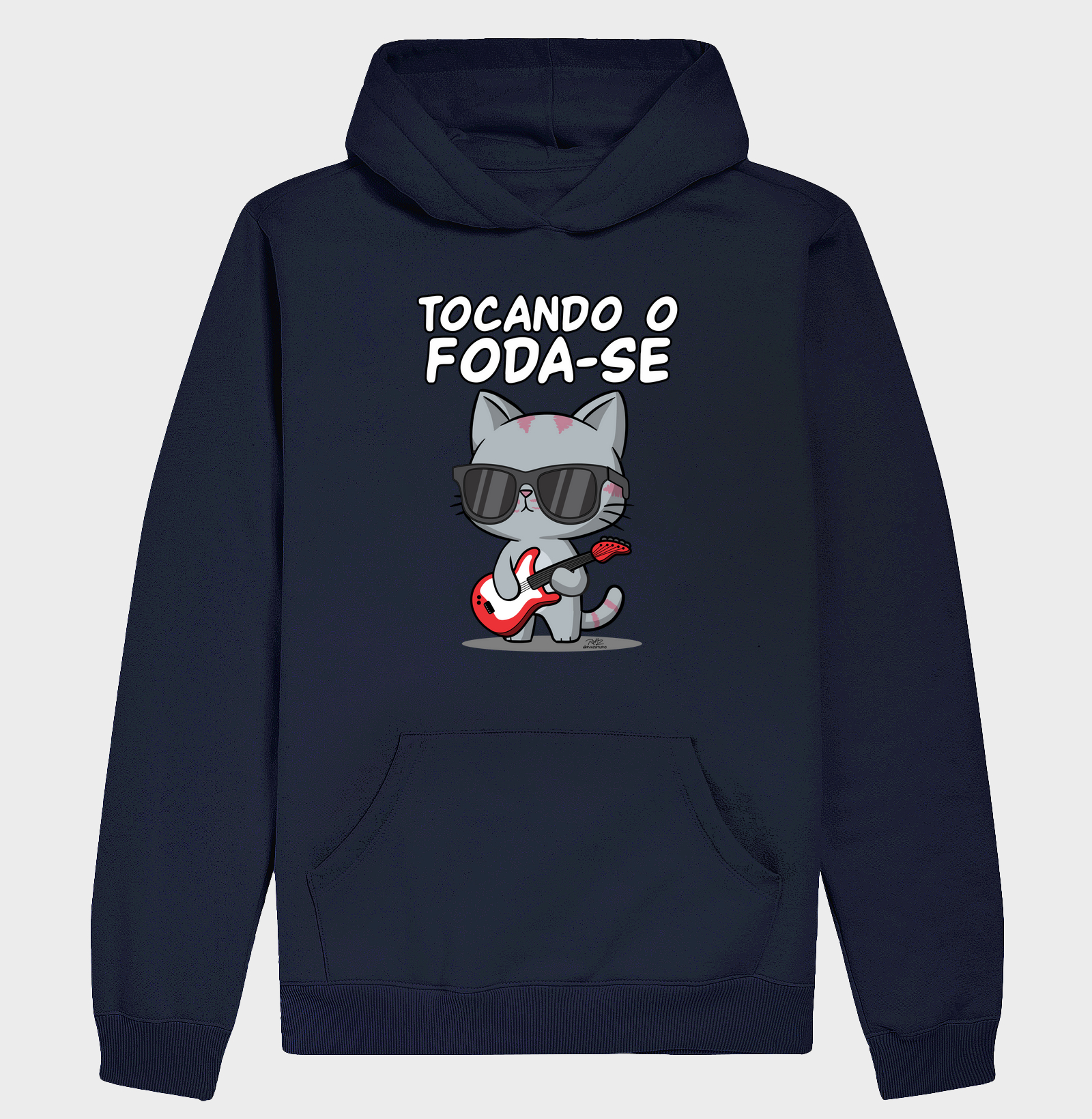 Camiseta Gato Sincero Tocando - Imagem 4