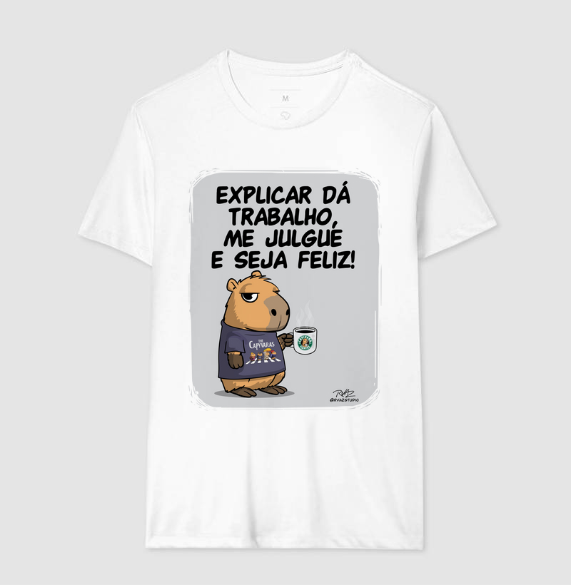 Camiseta Capivara me julgue - Imagem 4