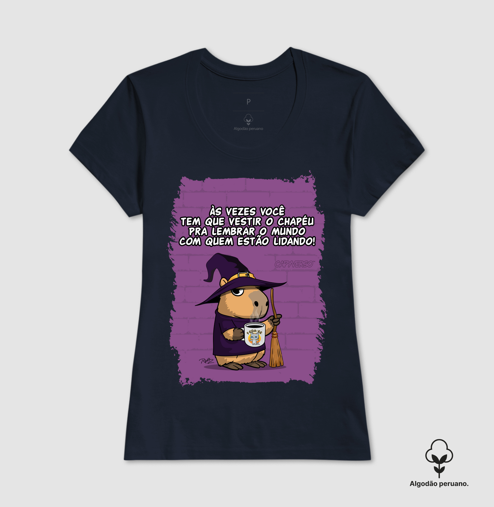 Capivara bruxo chapéu - Imagem 7