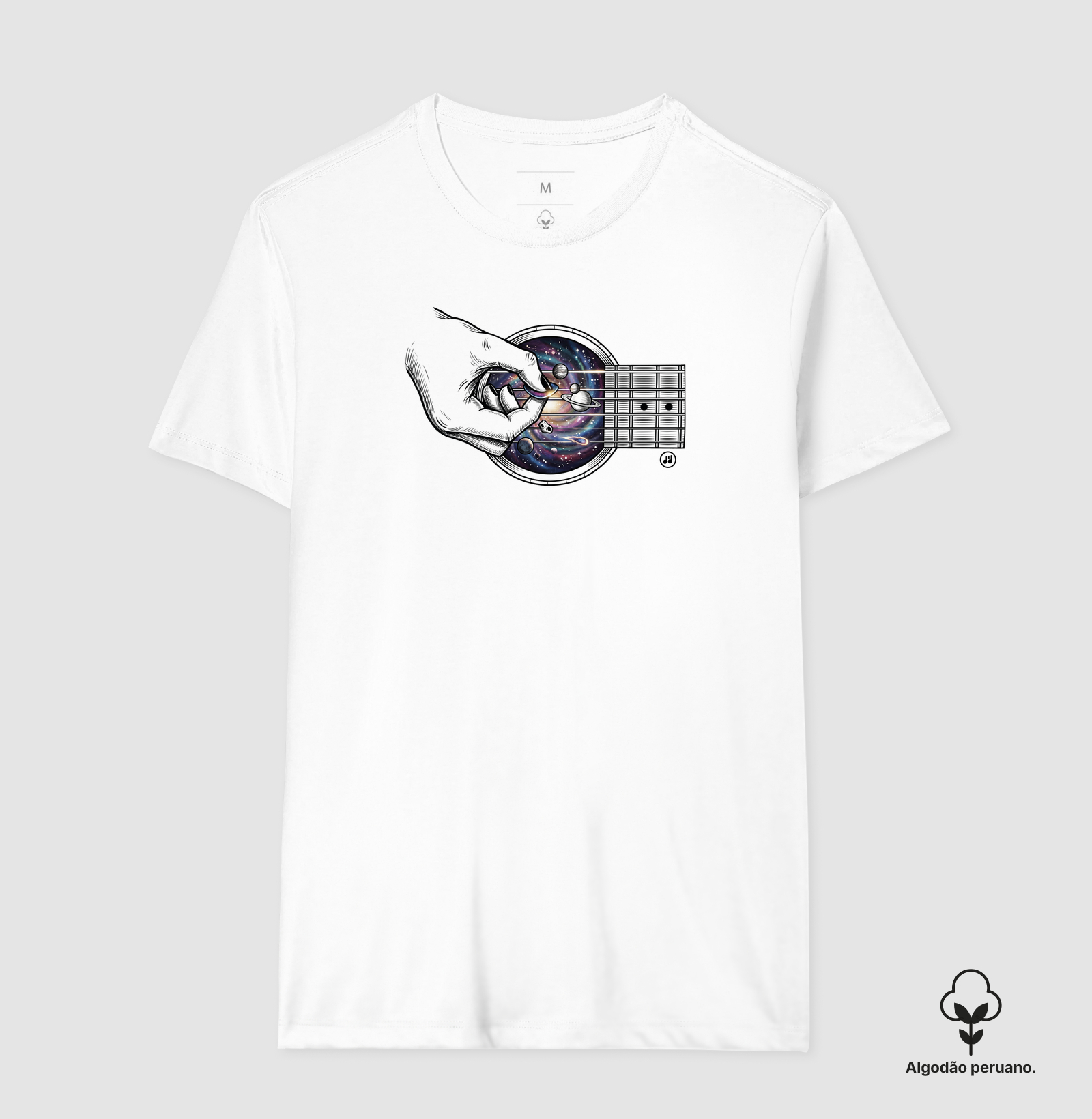 Violão Com Planetas Colorida - Imagem 4