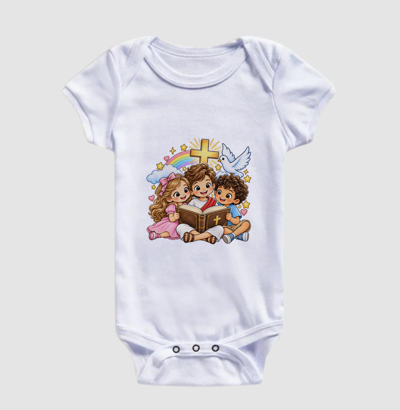 Body Infantil Leitorzinhos de Jesus - Imagem 3