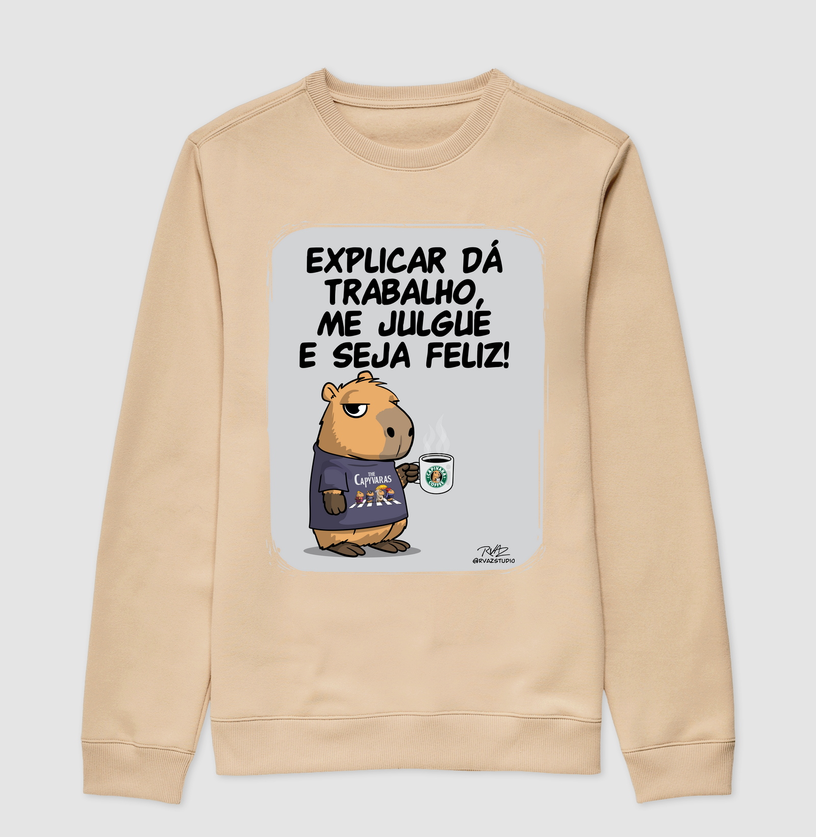 Camiseta Capivara me julgue - Imagem 3
