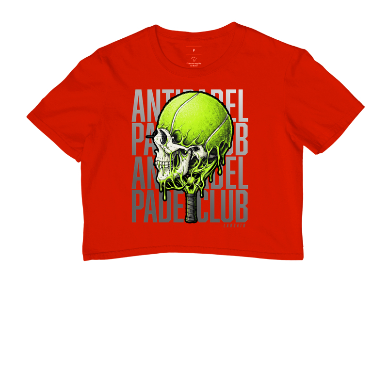 Camiseta Anti-Padel Caveira Prata - Imagem 7