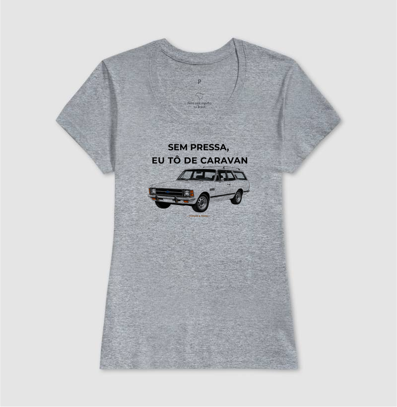 Sem pressa, eu tô de Caravan - Branca - Imagem 9