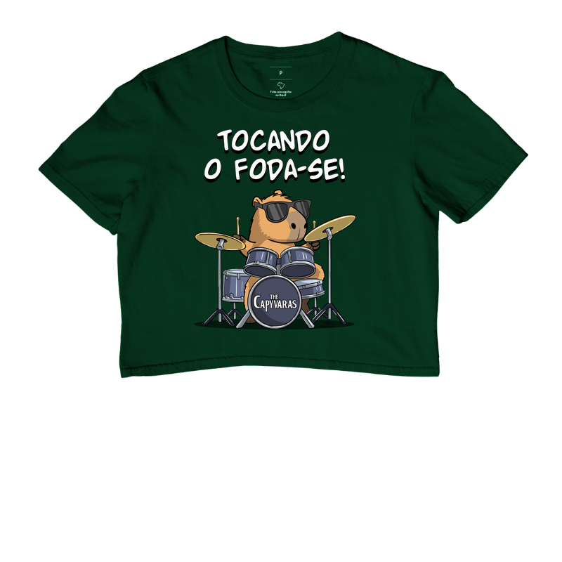 Camiseta Capivara Tocando o Foda-se - Imagem 5