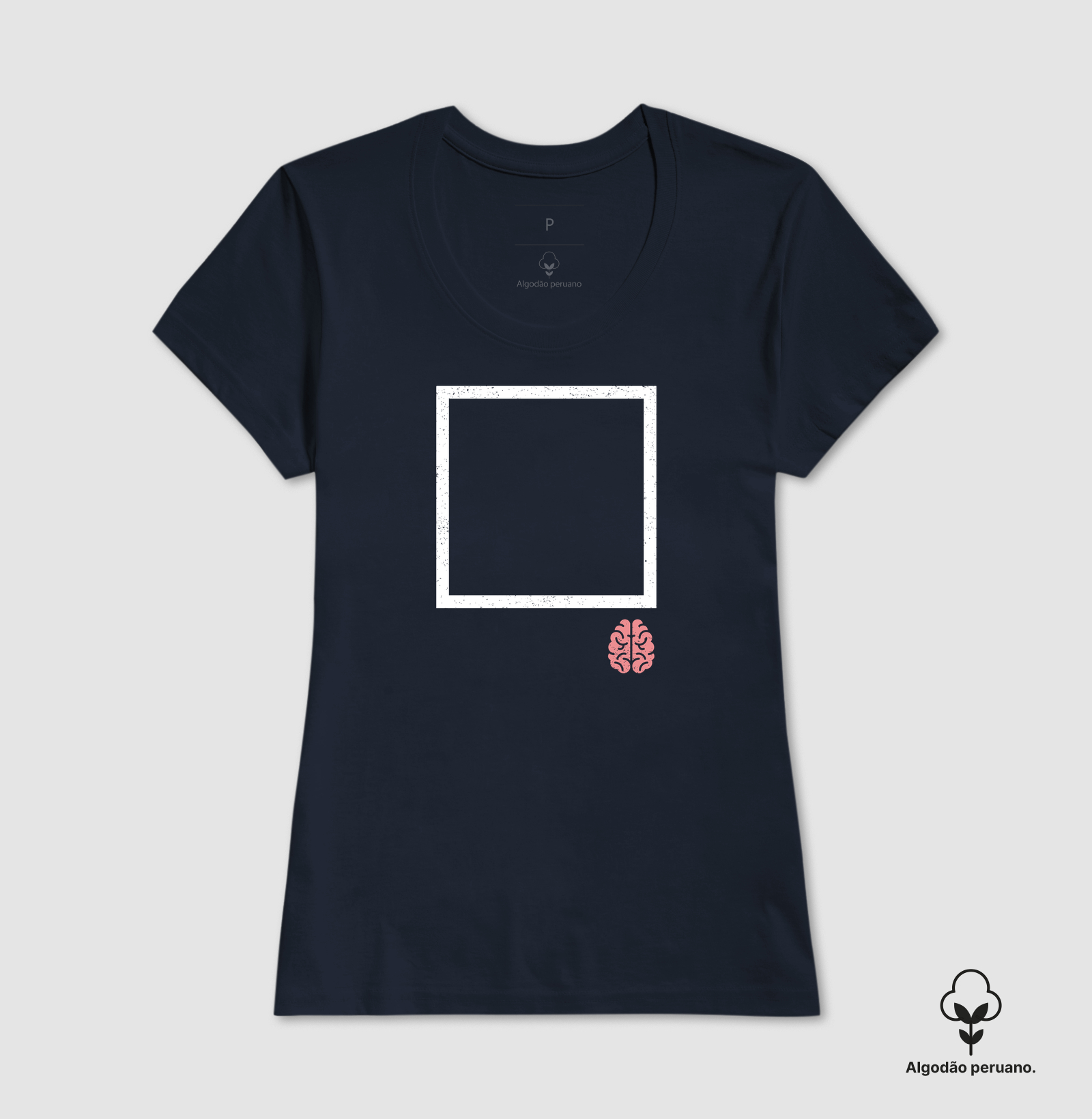 Camiseta Algodão Peruano Pense fora da Caixa - Imagem 5