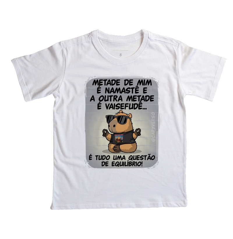Camiseta Capivara Namastê - Imagem 2