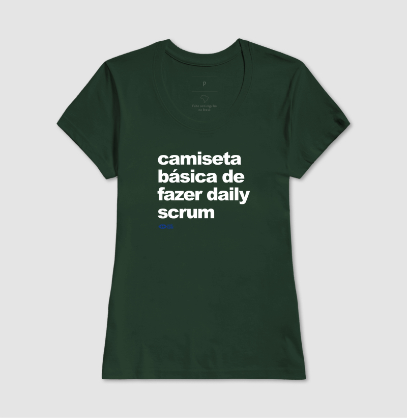 camiseta básica de fazer Daily Scrum - Imagem 9