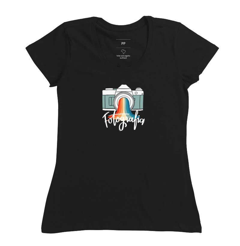Camiseta fotografia arco íris  - Imagem 3