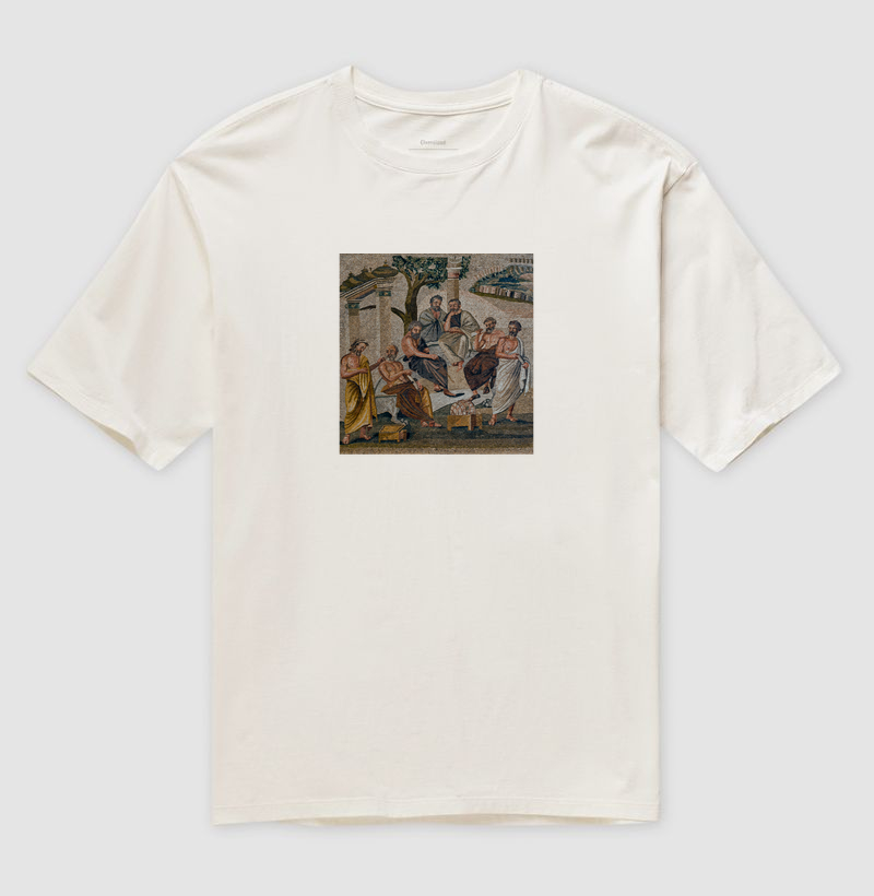 A Academia de Platão — Mosaico de Pompeia - Imagem 5
